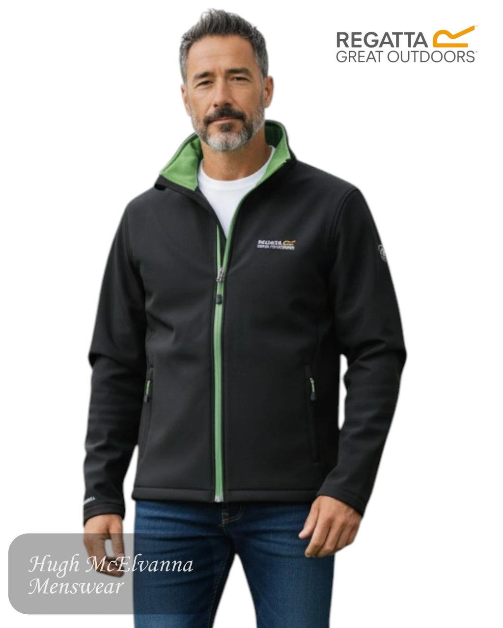 Regatta Softshell Fleece Jacket | RML107 - Hugh McElvanna Menswear