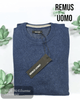 Remus Uomo Indigo Sweater - 58600/27 - Hugh McElvanna Menswear