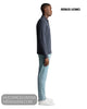 Remus Uomo Navy Long Sleeve Polo Shirt 58813/78 - Hugh McElvanna Menswear - Pullovers, Cardigans & Hoodies