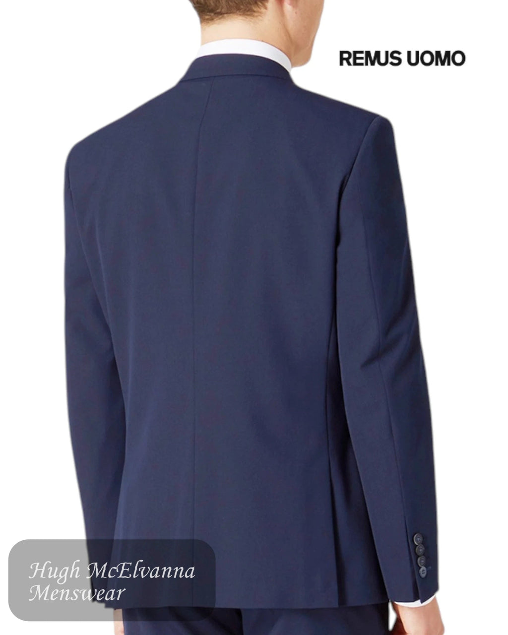 Remus Uomo Navy Suit Jacket - 11770/79 - Hugh McElvanna Menswear