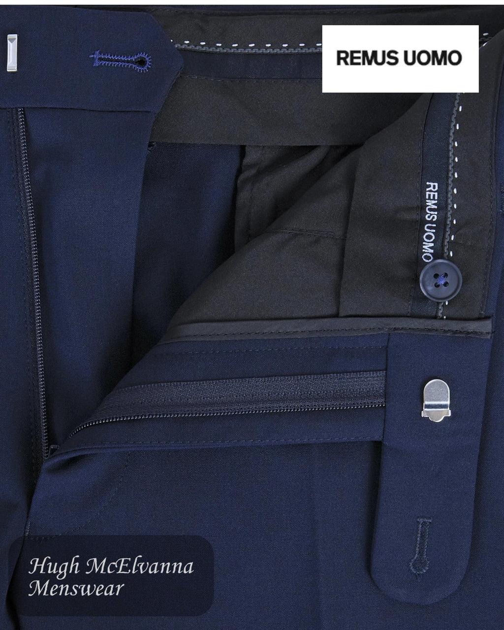 Remus Uomo Palucci Suit Trousers - 71770/79 - Hugh McElvanna Menswear