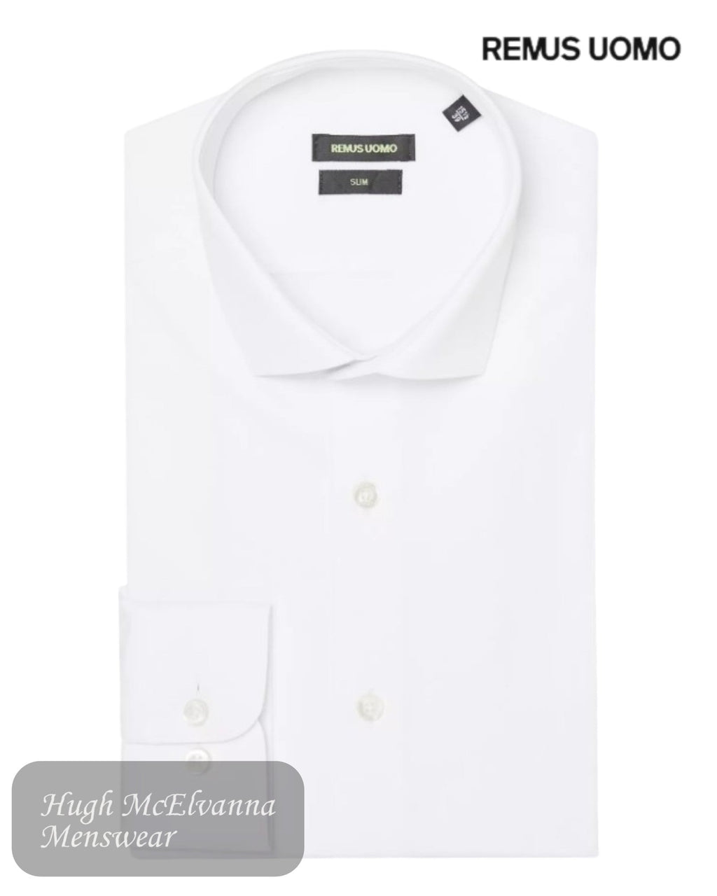 Remus Uomo SLIM FIT Stretch Shirt – 18625 - Hugh McElvanna Menswear