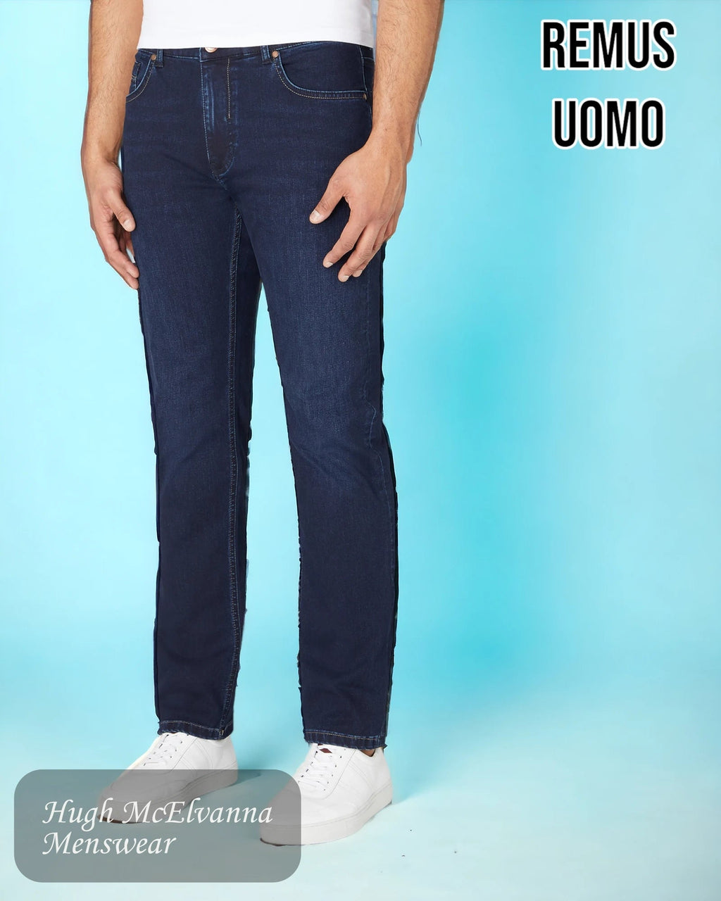 Remus Uomo Tapered Fit Jean - 60141/78 - Hugh McElvanna Menswear