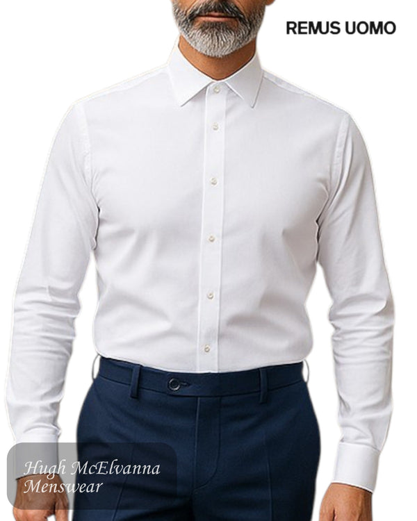Remus Uomo Tapered Fit Stretch Dress Shirt – 18626 - Hugh McElvanna Menswear
