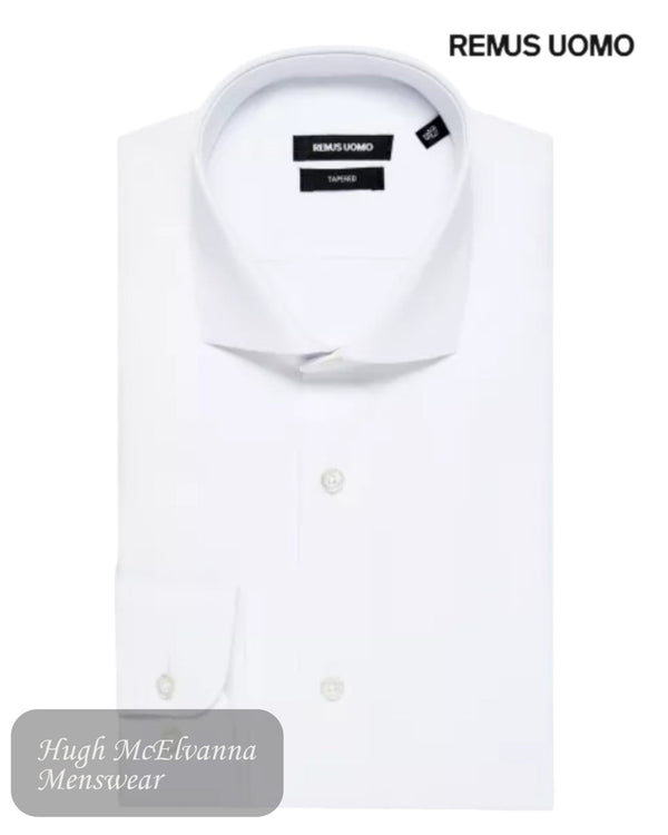 Remus Uomo Tapered Fit Stretch Dress Shirt – 18626 - Hugh McElvanna Menswear