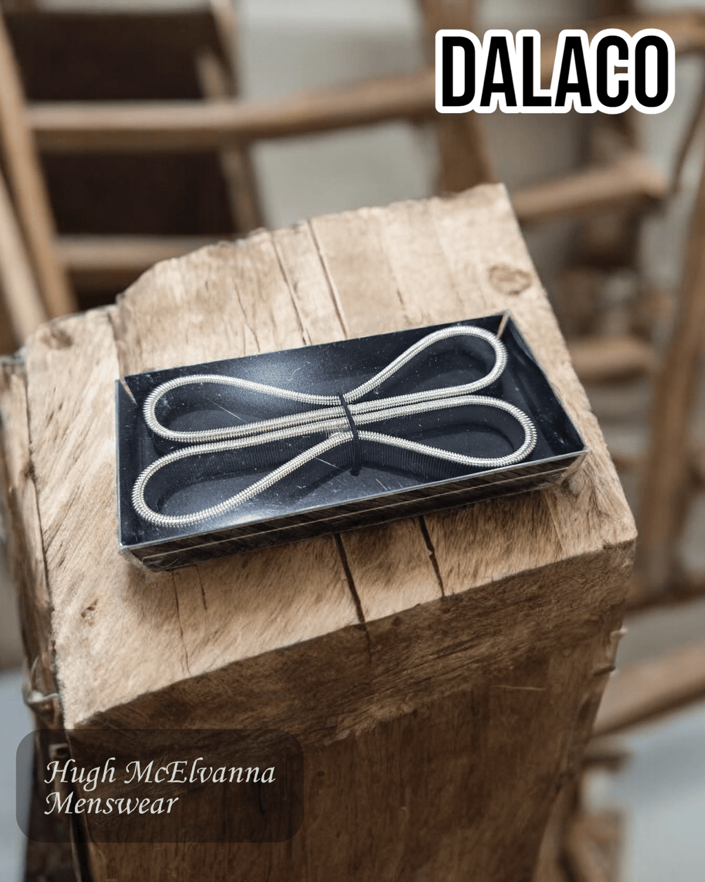 Rhodium Plated Armbands - Hugh McElvanna Menswear