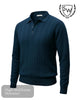 Scott & Wade 'CRETE' Blue Polo Pullover - SWKW5339 - Hugh McElvanna Menswear