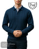 Scott & Wade 'CRETE' Blue Polo Pullover - SWKW5339 - Hugh McElvanna Menswear