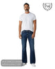 Scott & Wade Dark Wash Lagonda Men's Bootcut Jeans - Hugh McElvanna Menswear - Jeans