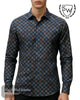 Scott & Wade ‘GANNON’ Long Sleeve Cotton Shirt - Hugh McElvanna Menswear