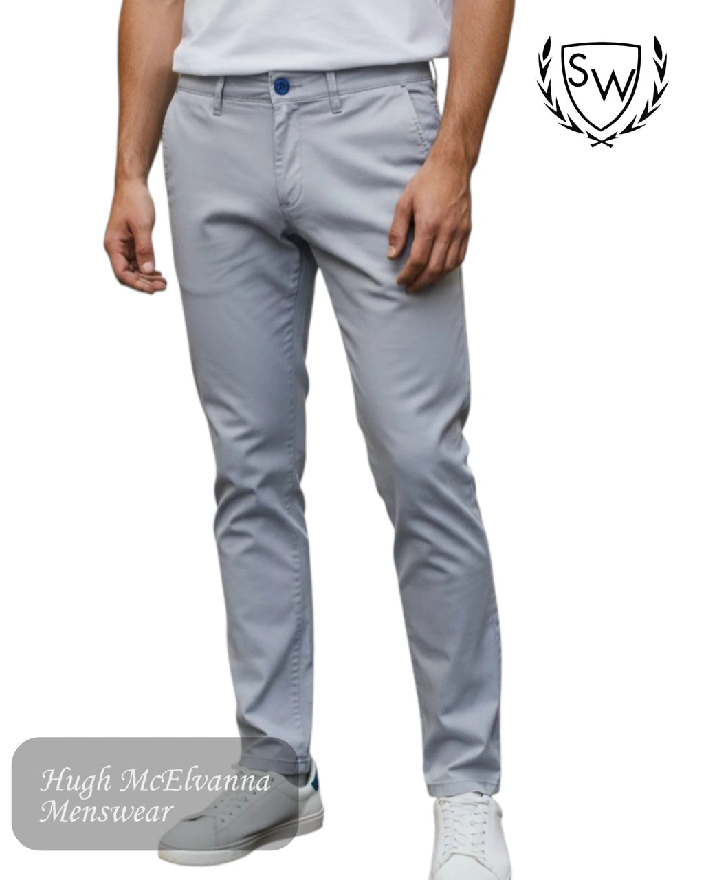 Scott & Wade ‘SPRINT’ Skinny Chinos - Hugh McElvanna Menswear
