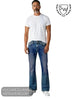 Scott & Wade Stonewashed Lagonda Men's Bootcut Jeans - Hugh McElvanna Menswear - Jeans
