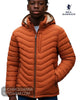 Sea Barrier FLORIANO Copper Puffer Jacket with Removable Hood - Hugh McElvanna Menswear - Casual Jackets