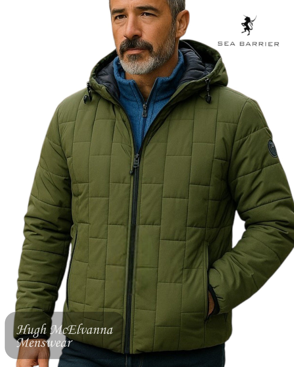 Sea Barrier LEONE Hooded Jacket - Hugh McElvanna Menswear