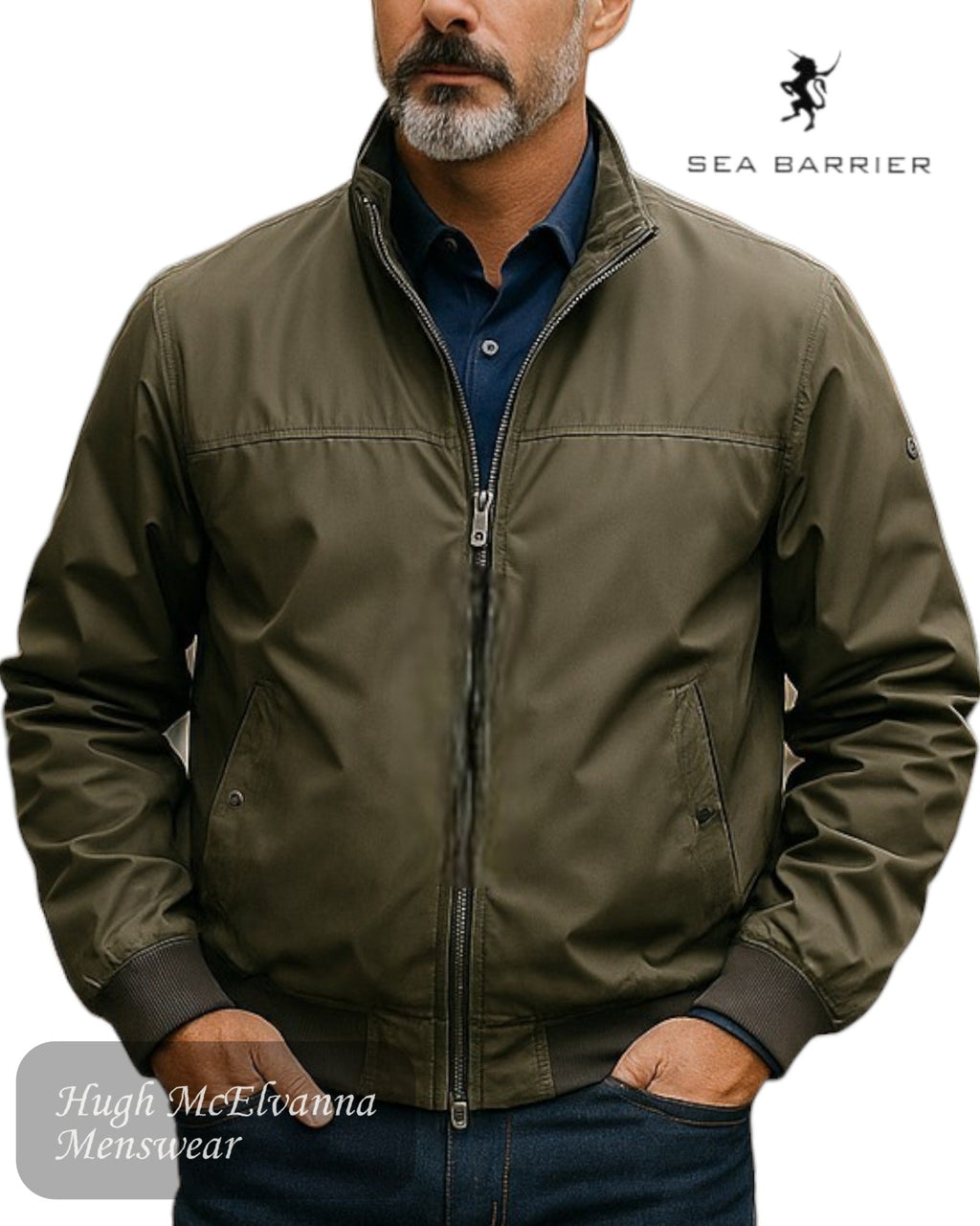 Sea Barrier MALVIN Men’s Bomber Jacket - Hugh McElvanna Menswear
