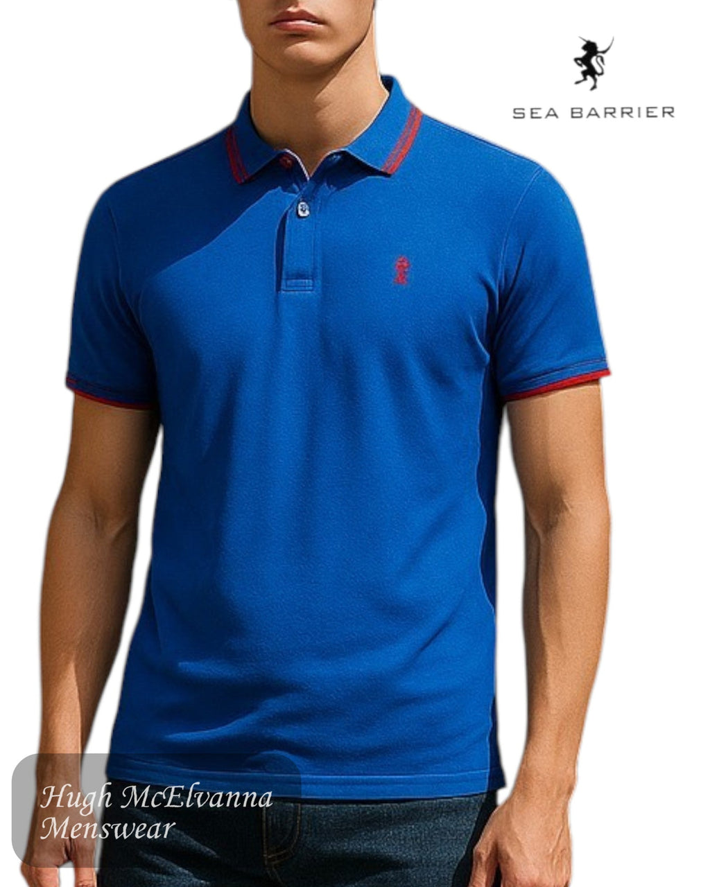 Sea Barrier NEW FREDDY Polo Shirt - Hugh McElvanna Menswear