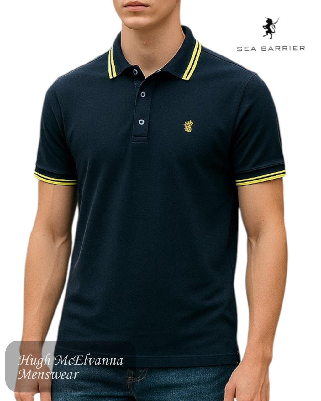 Sea Barrier NEW FREDDY Polo Shirt - Hugh McElvanna Menswear