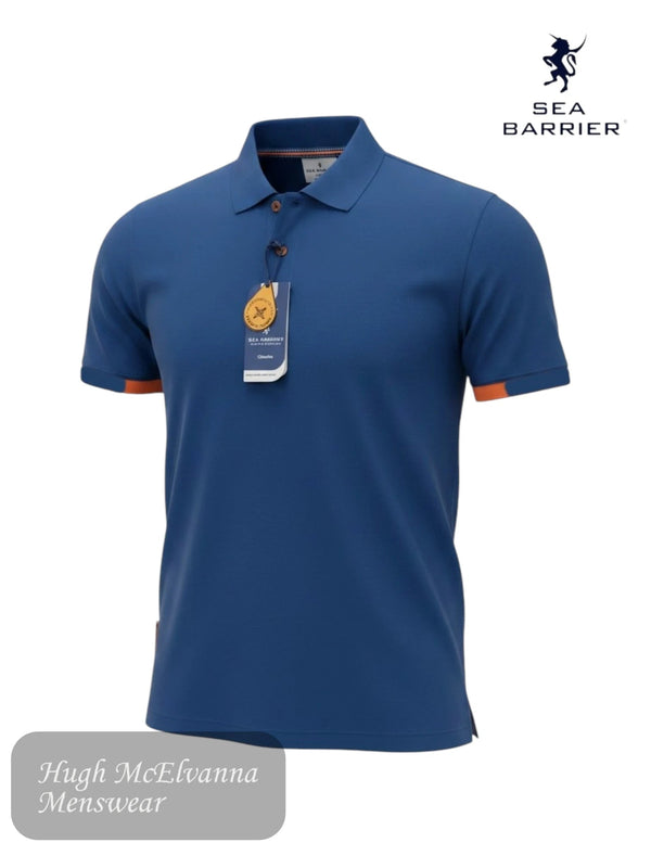 Sea Barrier Panamera Navy Polo Shirt | 4957 - Hugh McElvanna Menswear