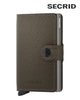 Secrid Miniwallet Carbon Khaki – RFID Safe Leather Wallet for Everyday Carry - Hugh McElvanna Menswear
