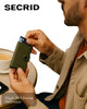 Secrid Miniwallet – Matte Green & Black Leather Unisex RFID Wallet - Hugh McElvanna Menswear