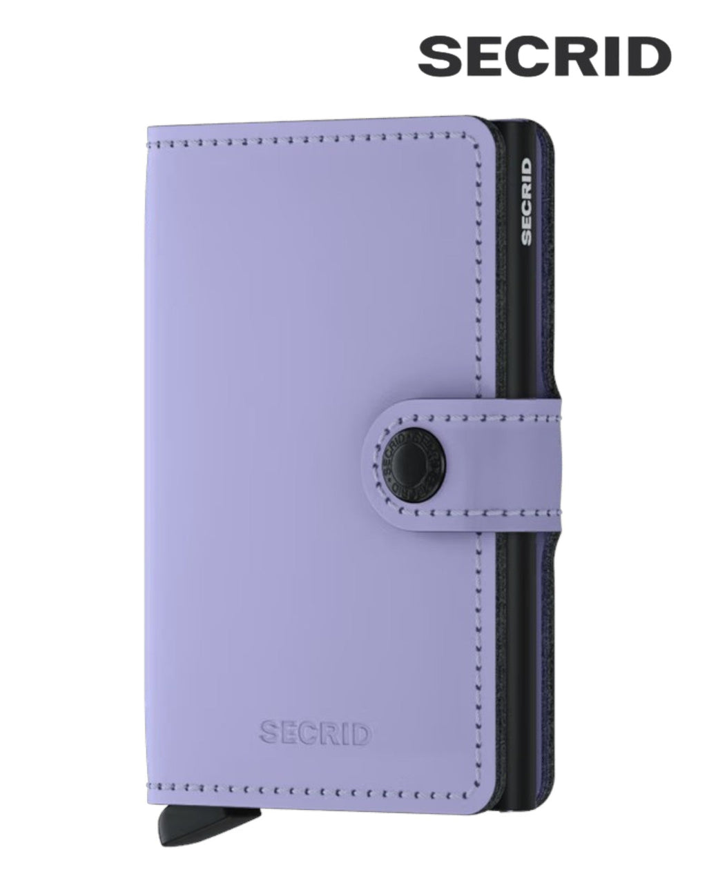Secrid Miniwallet Matte Lilac – RFID - Protected Pastel Unisex Leather Wallet - Hugh McElvanna Menswear