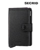Secrid Miniwallet MCa – Carbon Black Leather Unisex RFID Wallet - Hugh McElvanna Menswear