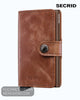 Secrid Miniwallet MV Vintage Cognac Brown - Hugh McElvanna Menswear