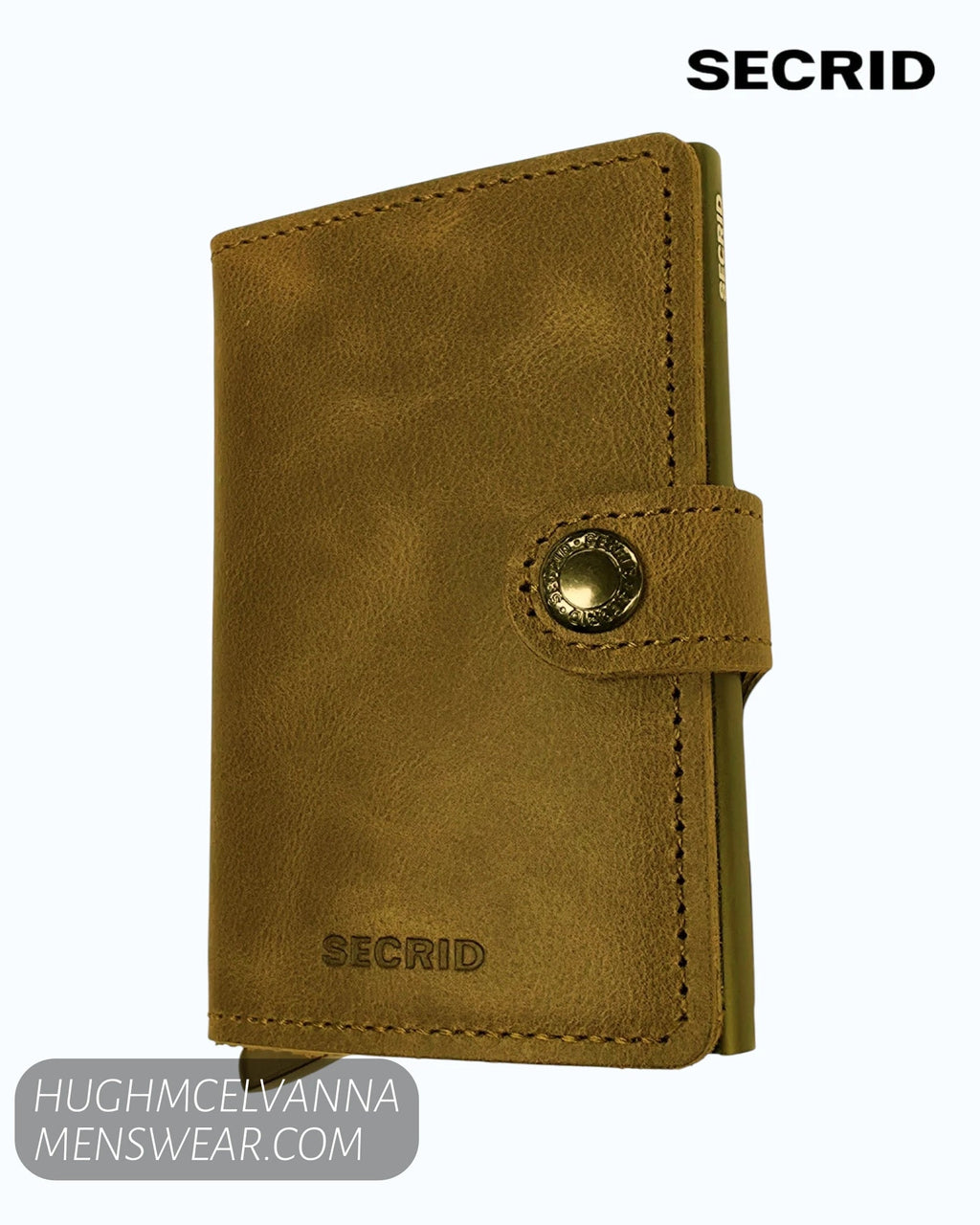 Secrid Miniwallet MV Vintage Oak | RFID Protected - Hugh McElvanna Menswear