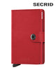 Secrid Miniwallet – Original Red Leather Unisex RFID Wallet - Hugh McElvanna Menswear