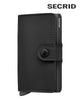 Secrid Miniwallet Yard Black – Vegan RFID Wallet with Eco - Friendly Microfibre Leather - Hugh McElvanna Menswear