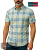 Short sleeve shirt by Peter England - PE2655H/128 - Hugh McElvanna Menswear