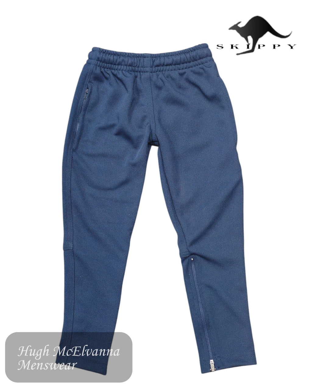 Skippy Navy Skinny Jogger Bottoms – 4614NA - Hugh McElvanna Menswear