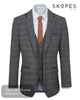 Skopes Doyle Grey Herringbone Check Blazer – MM30034 - Hugh McElvanna Menswear