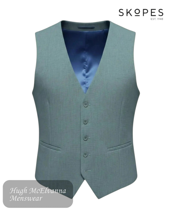 Skopes Edgar Steel Grey Suit Waistcoat | MM1334 - Hugh McElvanna Menswear