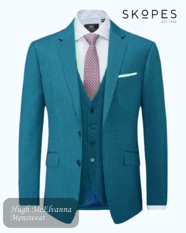 Skopes Edgar Steel Grey Tailored Fit Suit Jacket MM1034 - Hugh McElvanna Menswear