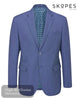 Skopes Gerome Blue Birdseye Tailored Fit Blazer MM4050 - Hugh McElvanna Menswear