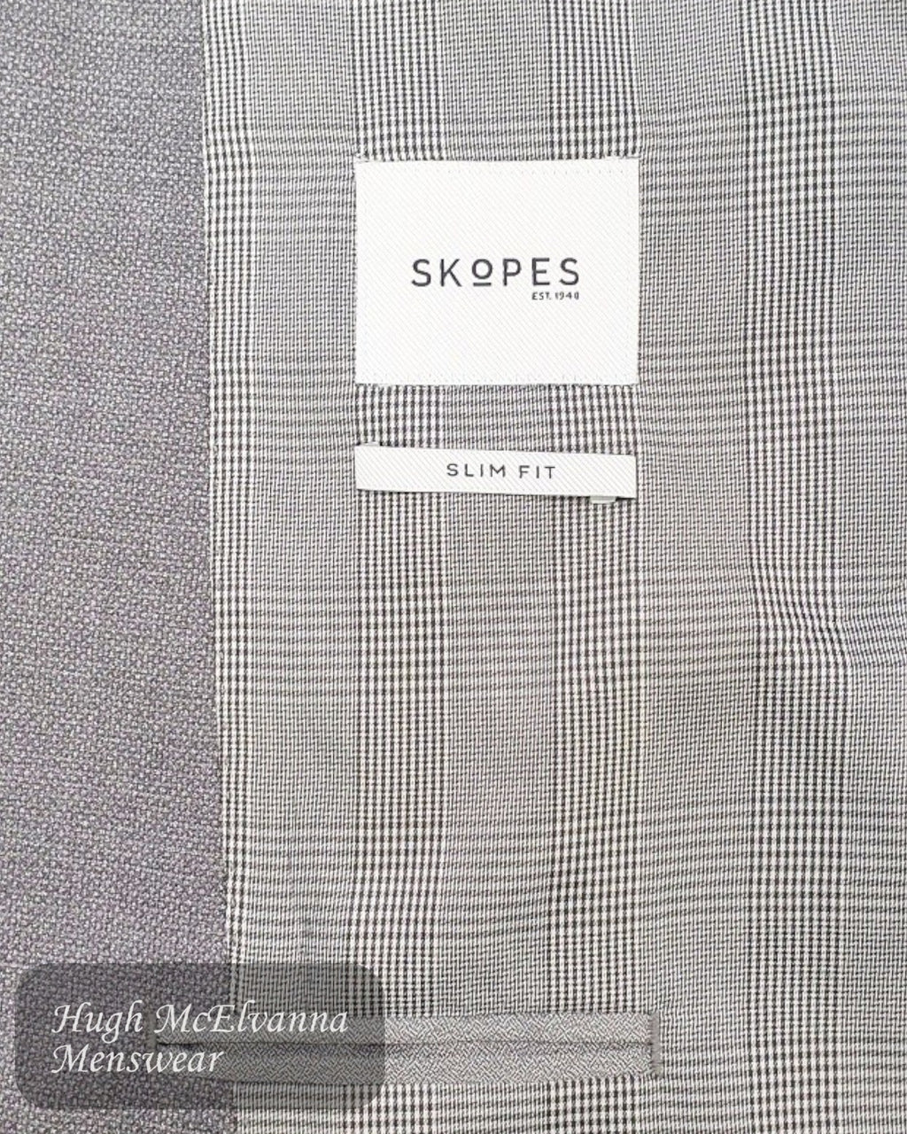 Skopes Harcourt Silver Slim Fit 2 Piece Suit MM3393 - Hugh McElvanna Menswear