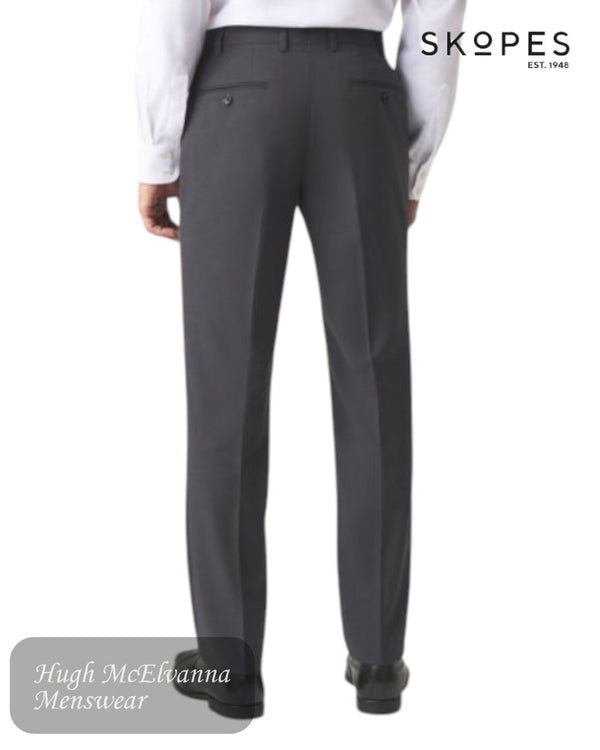Skopes MADRID Charcoal Trouser Style: MM7951 - Hugh McElvanna Menswear