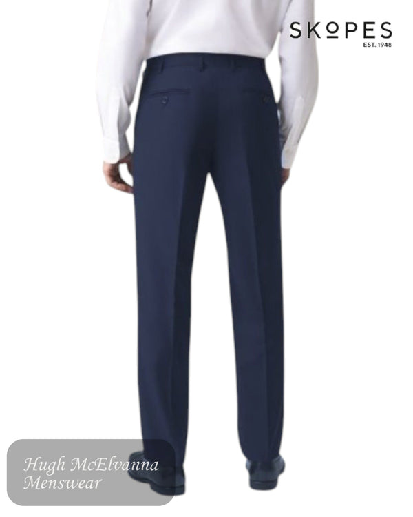 Skopes MADRID Navy Suit Trousers - MM7953 - Hugh McElvanna Menswear
