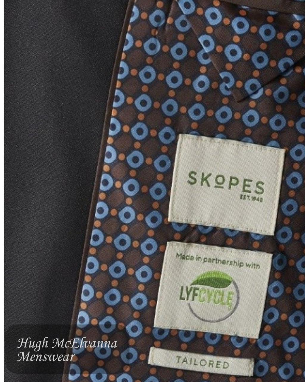 Skopes Romulus Black 2 Piece Suit – Tailored Fit - Hugh McElvanna Menswear