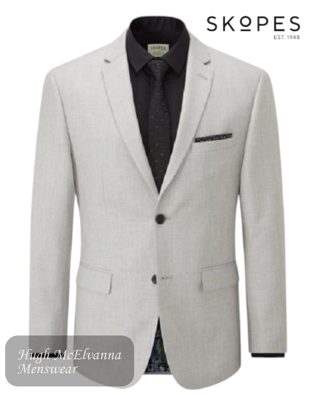 Skopes SULTANO Slim Fit 3 Piece Suit – Timeless Tailoring for the Modern Gentleman - Hugh McElvanna Menswear