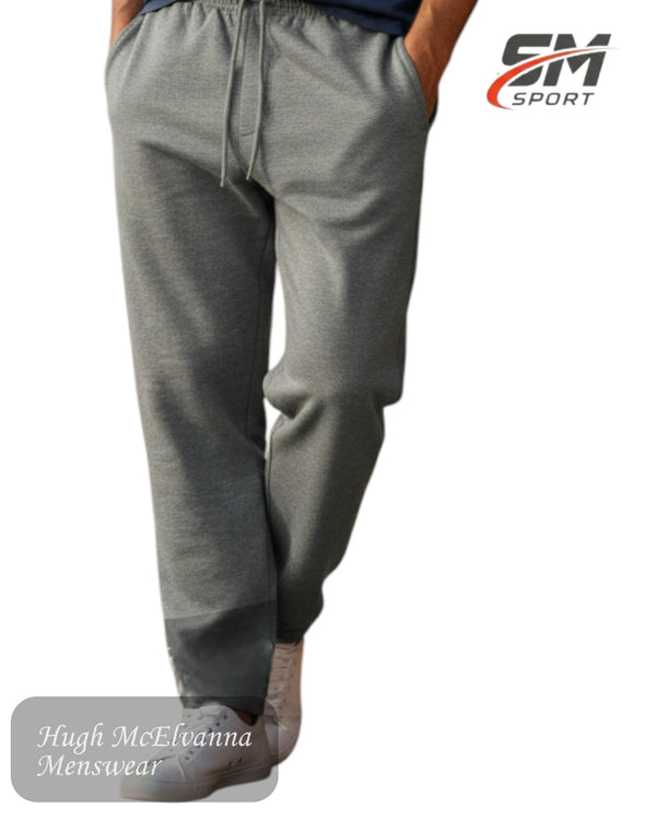 SM Sport Men's Elastic Jogging Bottoms - Hugh McElvanna Menswear