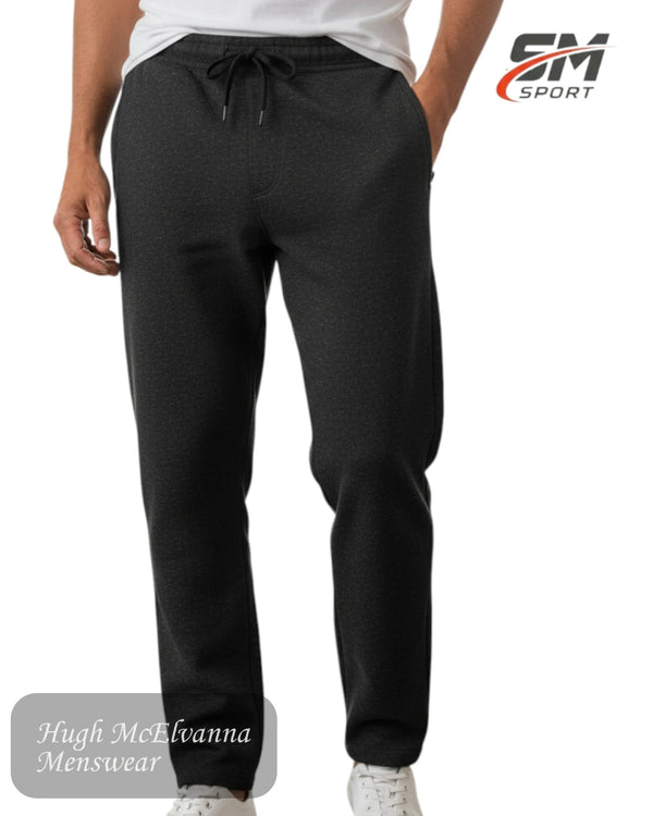 SM Sport Men's Elastic Jogging Bottoms - Hugh McElvanna Menswear