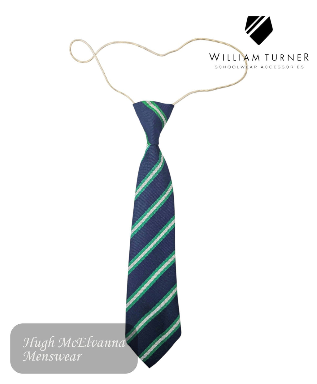 St. Francis of Assisi P.S. Keady Elastic Tie - Hugh McElvanna Menswear