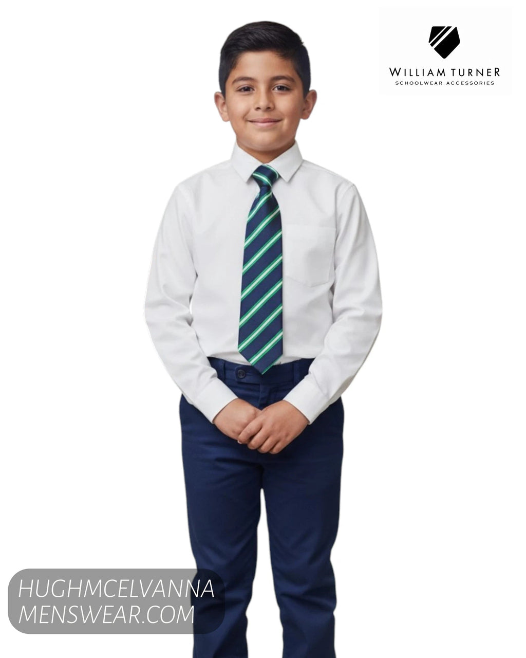 St. Francis P.S. Keady Standard Tie (39") - Hugh McElvanna Menswear