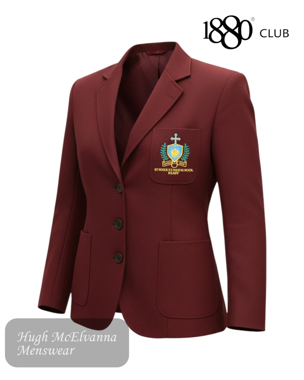 St. Patrick’s Keady Girls School Blazer by 1880 Club - Hugh McElvanna Menswear