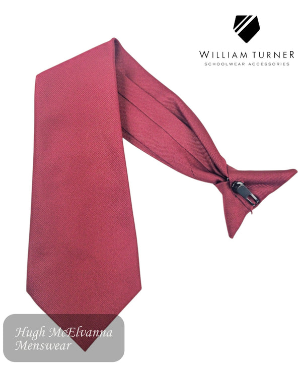 St.Patrick's High School Clip On Tie For Years 13+ - Hugh McElvanna Menswear