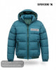Supremebeing Artura Hooded Puffer Jacket in Azura Teal - Hugh McElvanna Menswear - Casual Jackets