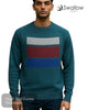 Swallow Green Crew Neck Sweater - Hugh McElvanna Menswear
