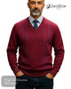 Swallow Knitwear RHO V - Neck Design Sweater - Hugh McElvanna Menswear